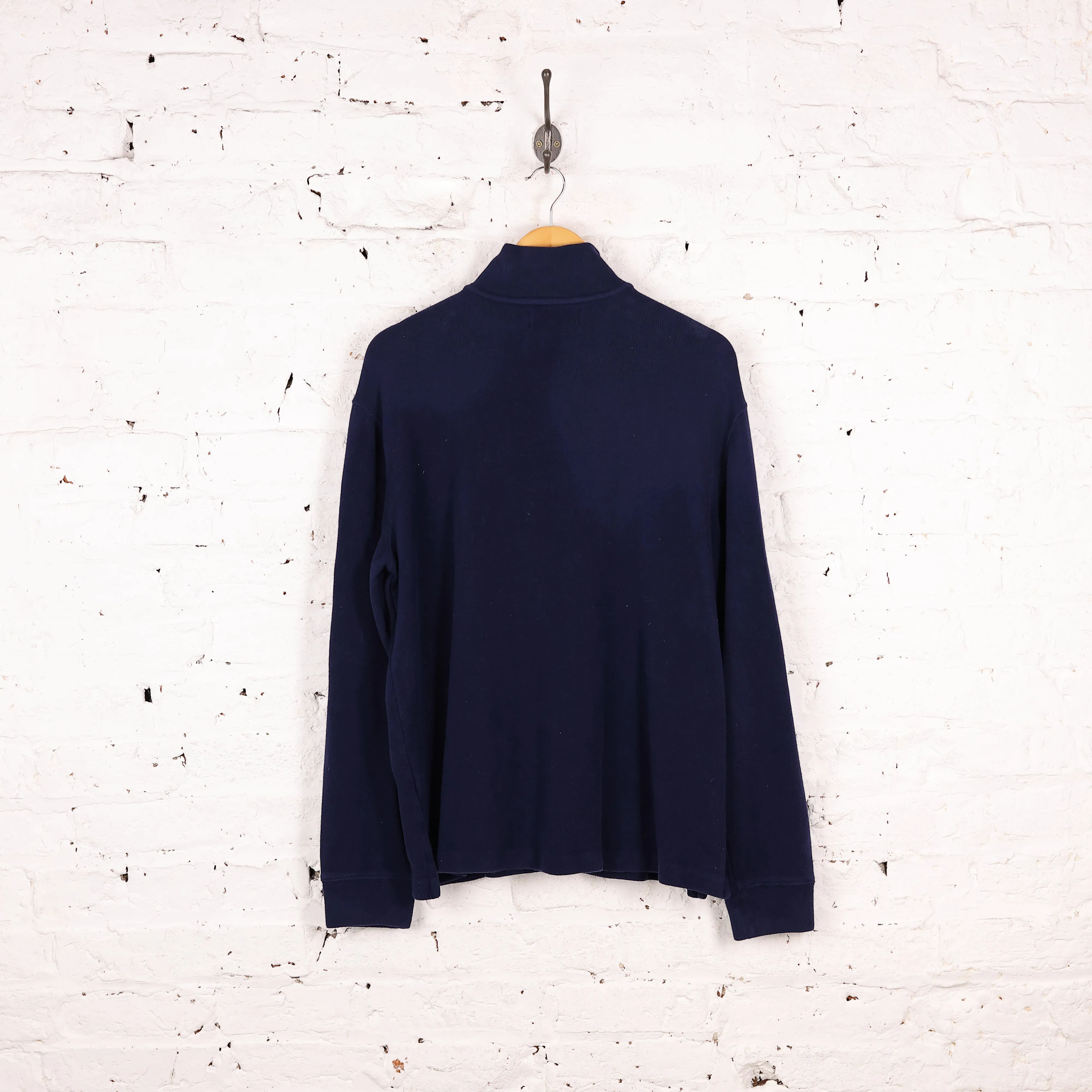 Ralph Lauren 1/4 Zip Sweatshirt - Blue - M