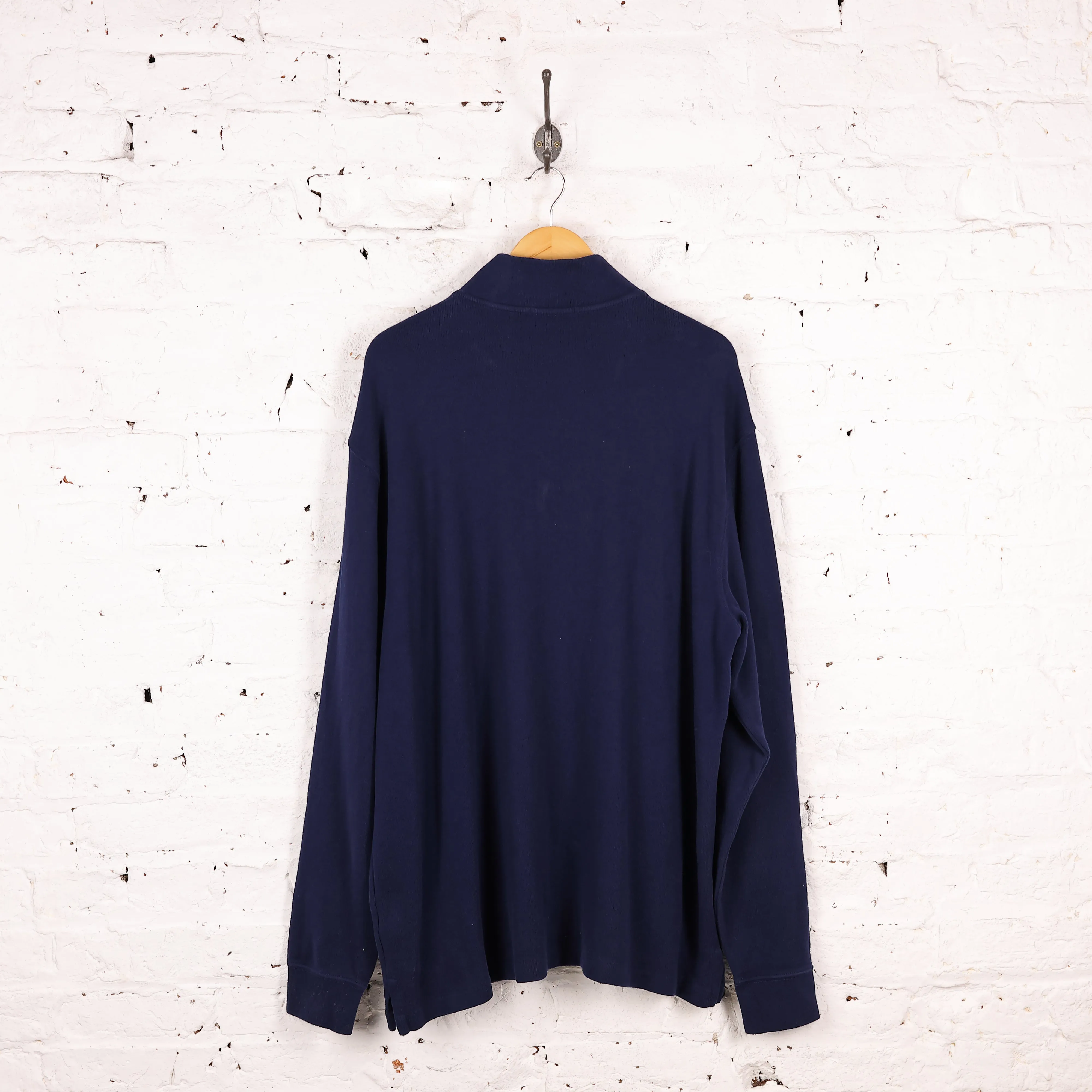 Ralph Lauren 1/4 Zip Sweatshirt - Blue - XL