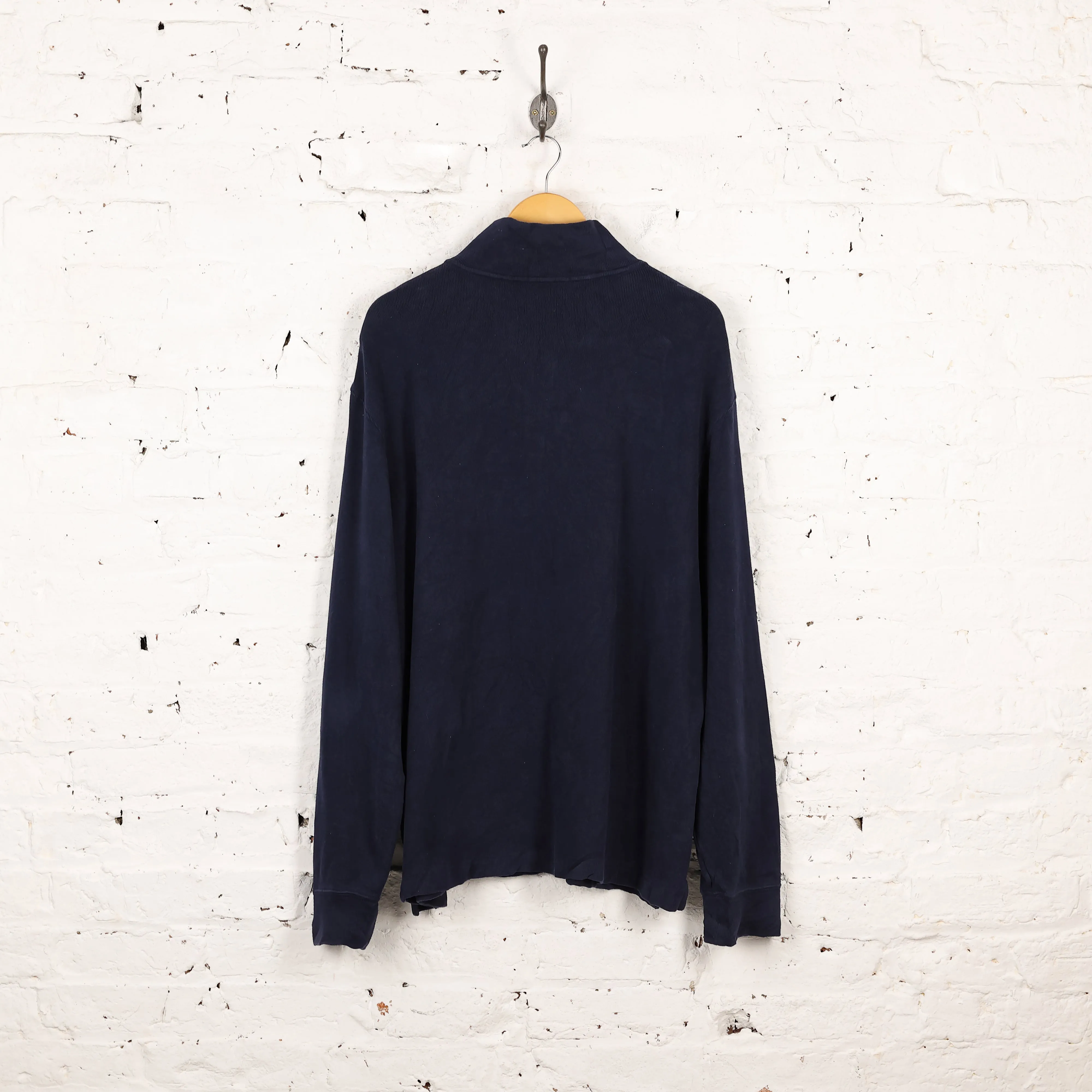 Ralph Lauren 1/4 Zip Sweatshirt - Blue - XL