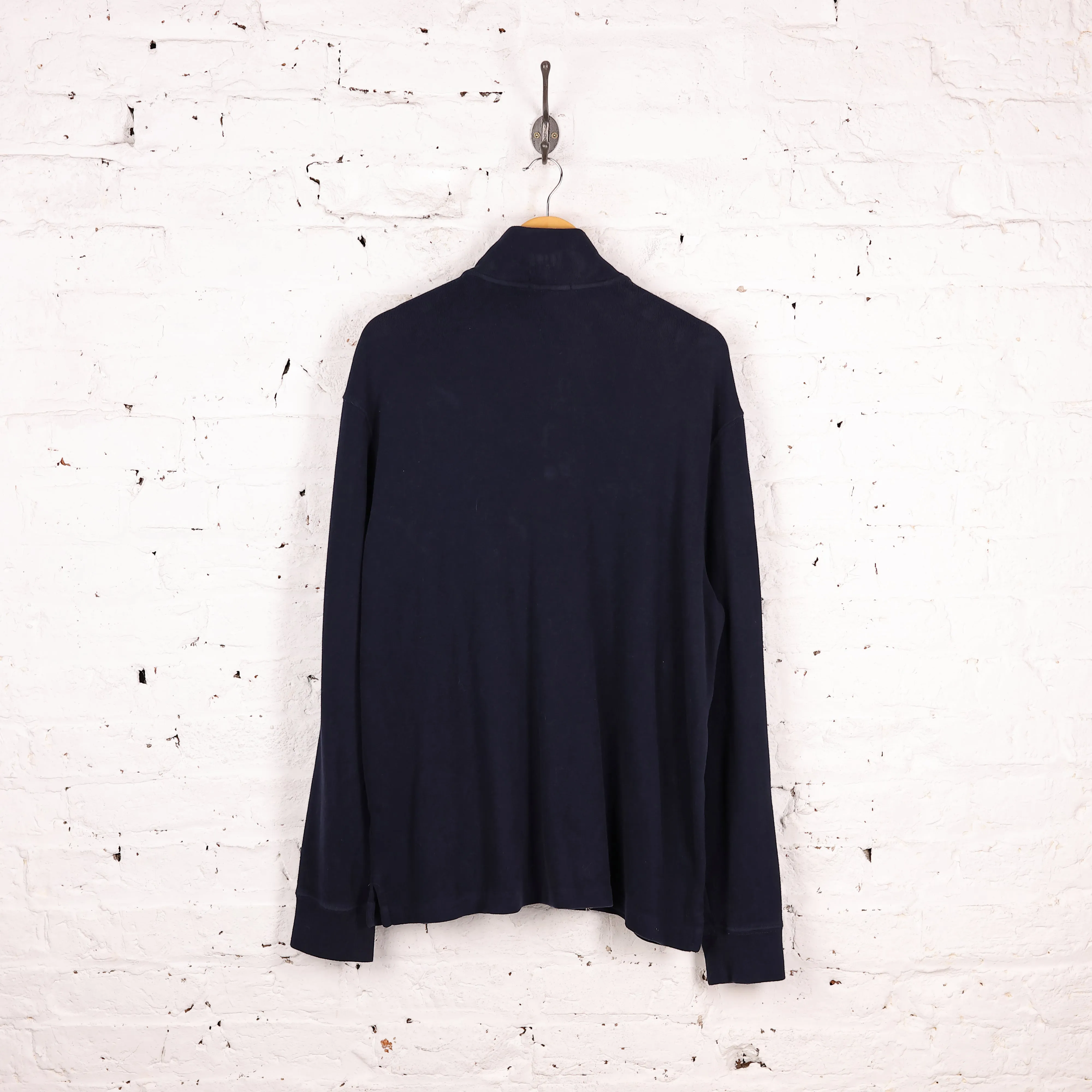 Ralph Lauren 1/4 Zip Sweatshirt - Blue - XL