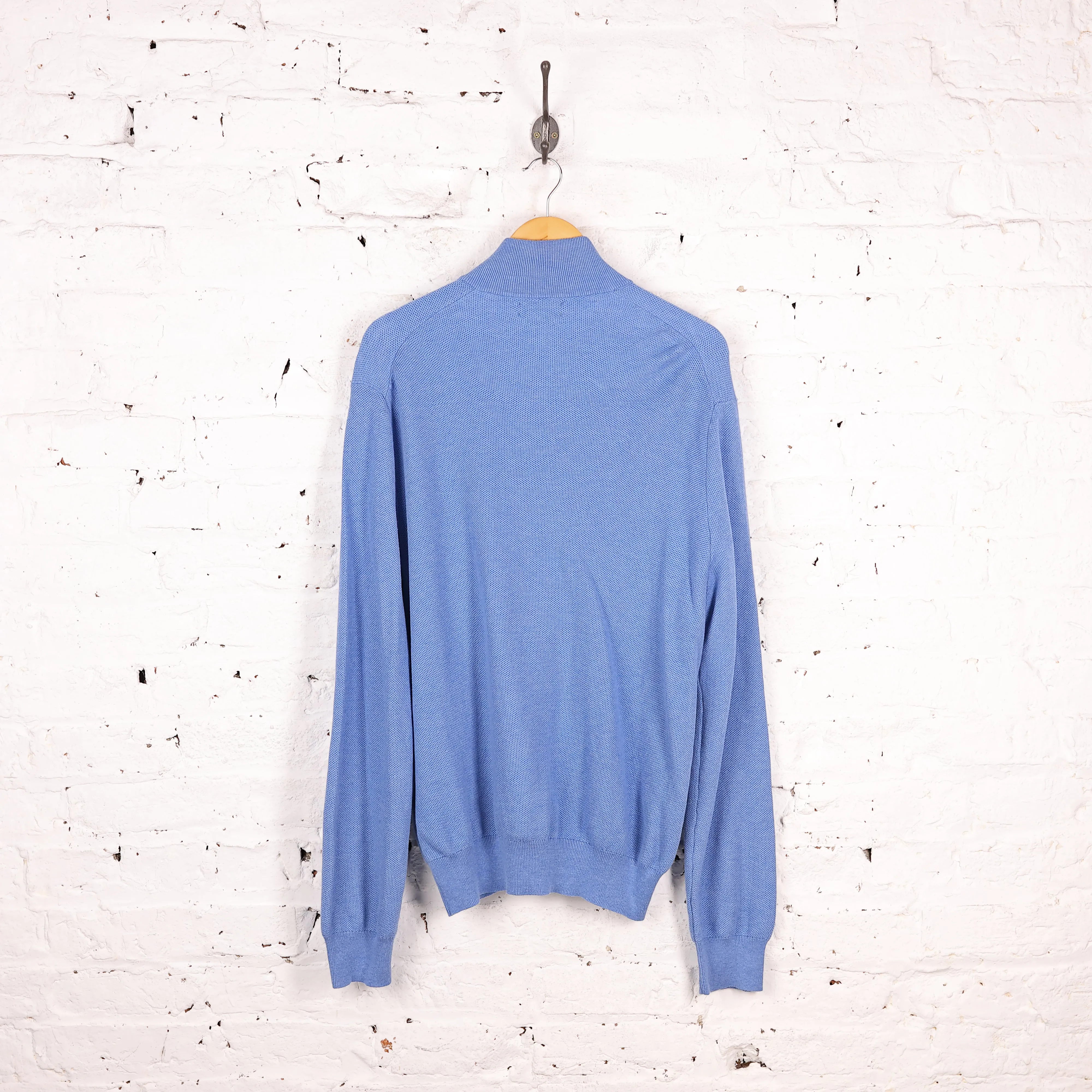 Ralph Lauren 1/4 Zip Sweatshirt - Blue - XL
