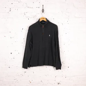 Ralph Lauren 1/4 Zip Sweatshirt - Grey - M