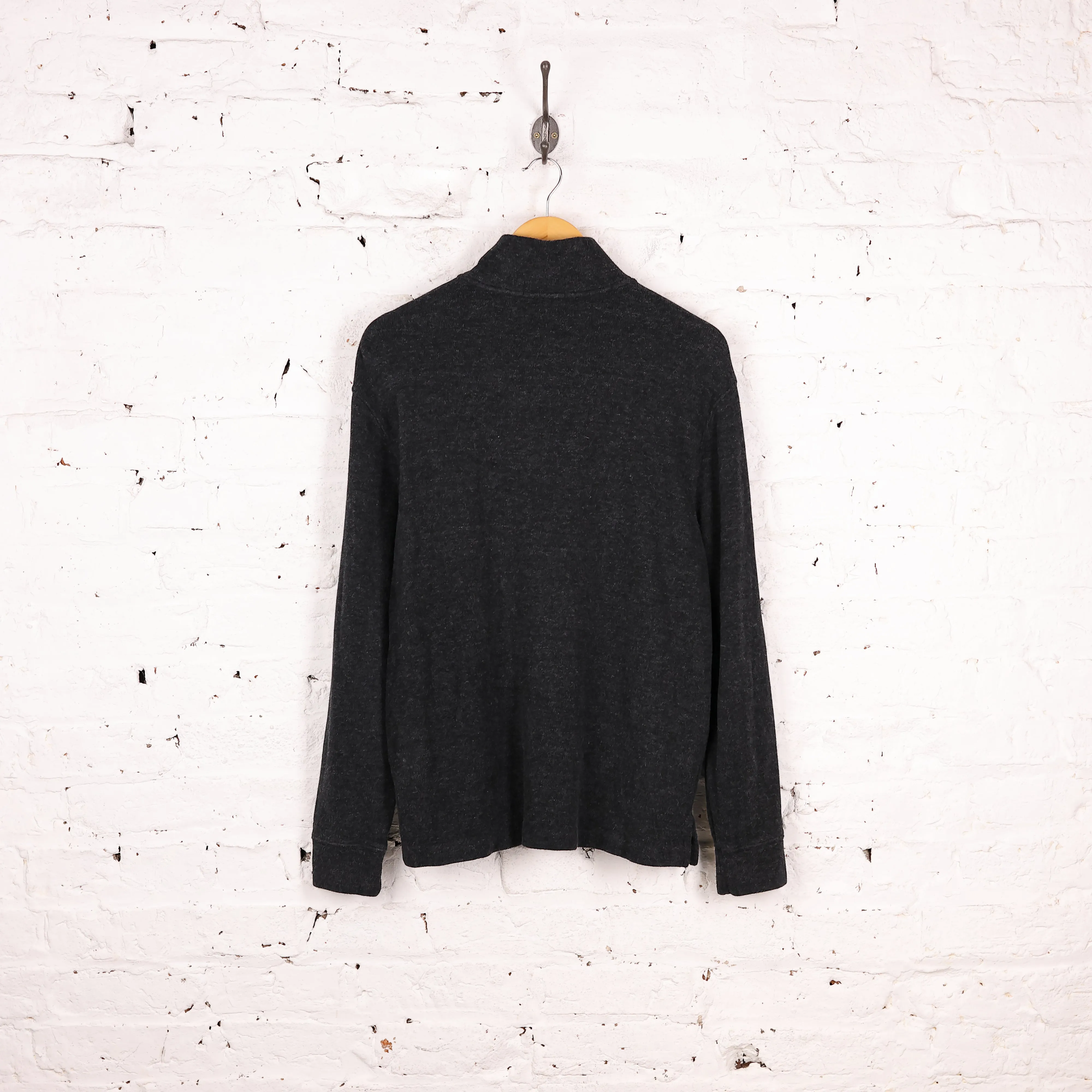 Ralph Lauren 1/4 Zip Sweatshirt - Grey - M