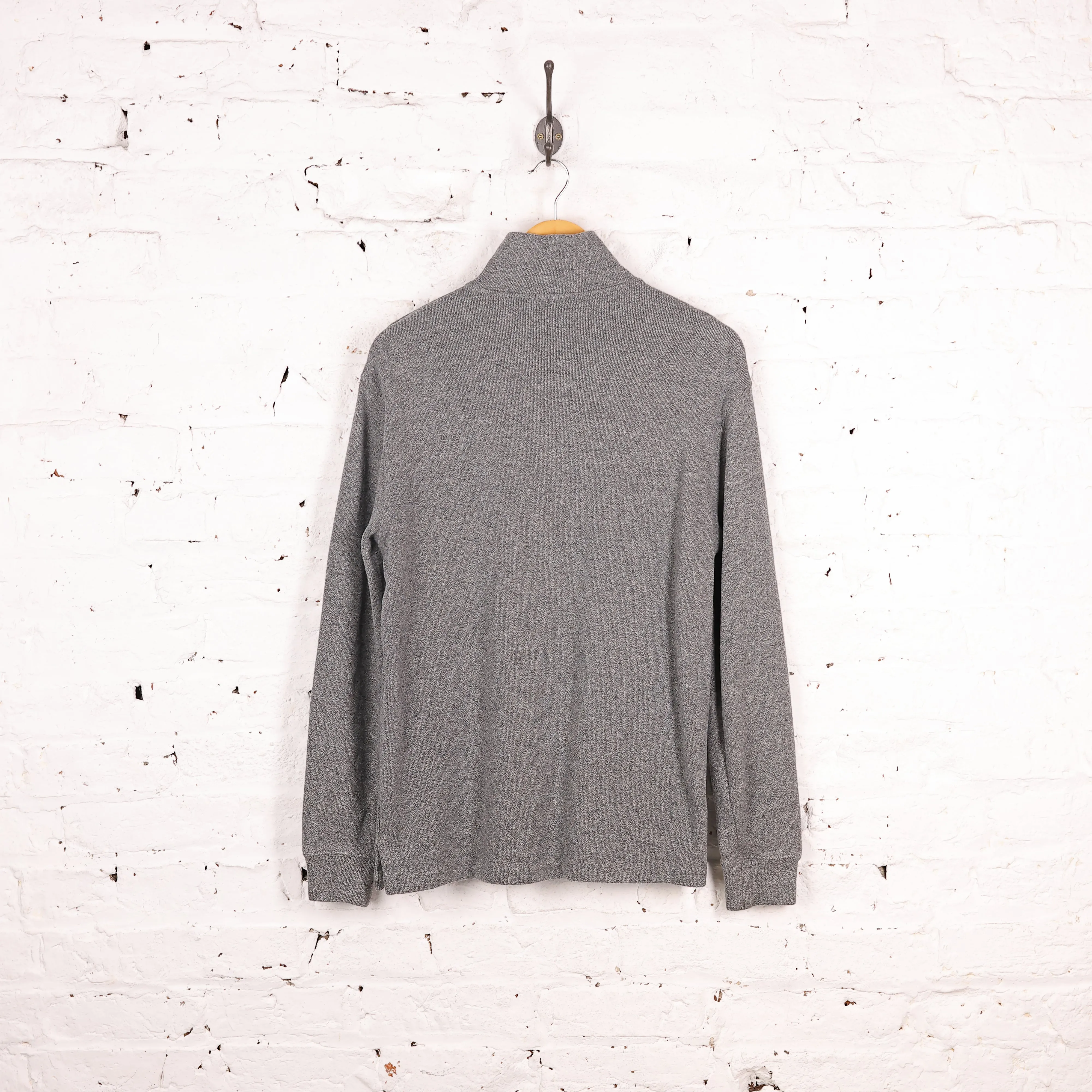 Ralph Lauren 1/4 Zip Sweatshirt - Grey - S