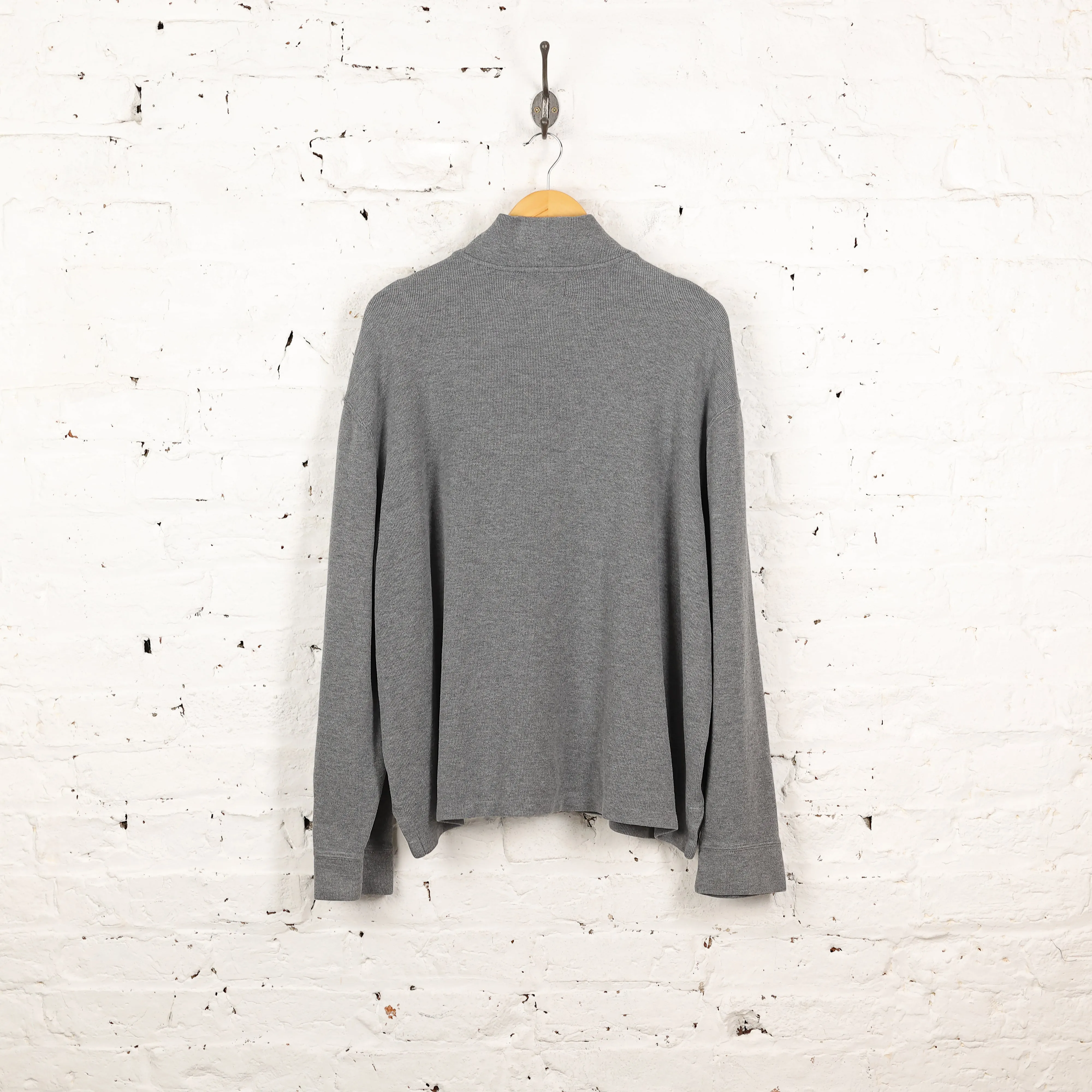 Ralph Lauren 1/4 Zip Sweatshirt - Grey - XL