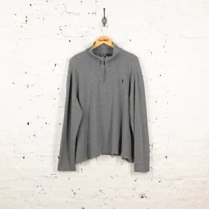 Ralph Lauren 1/4 Zip Sweatshirt - Grey - XL