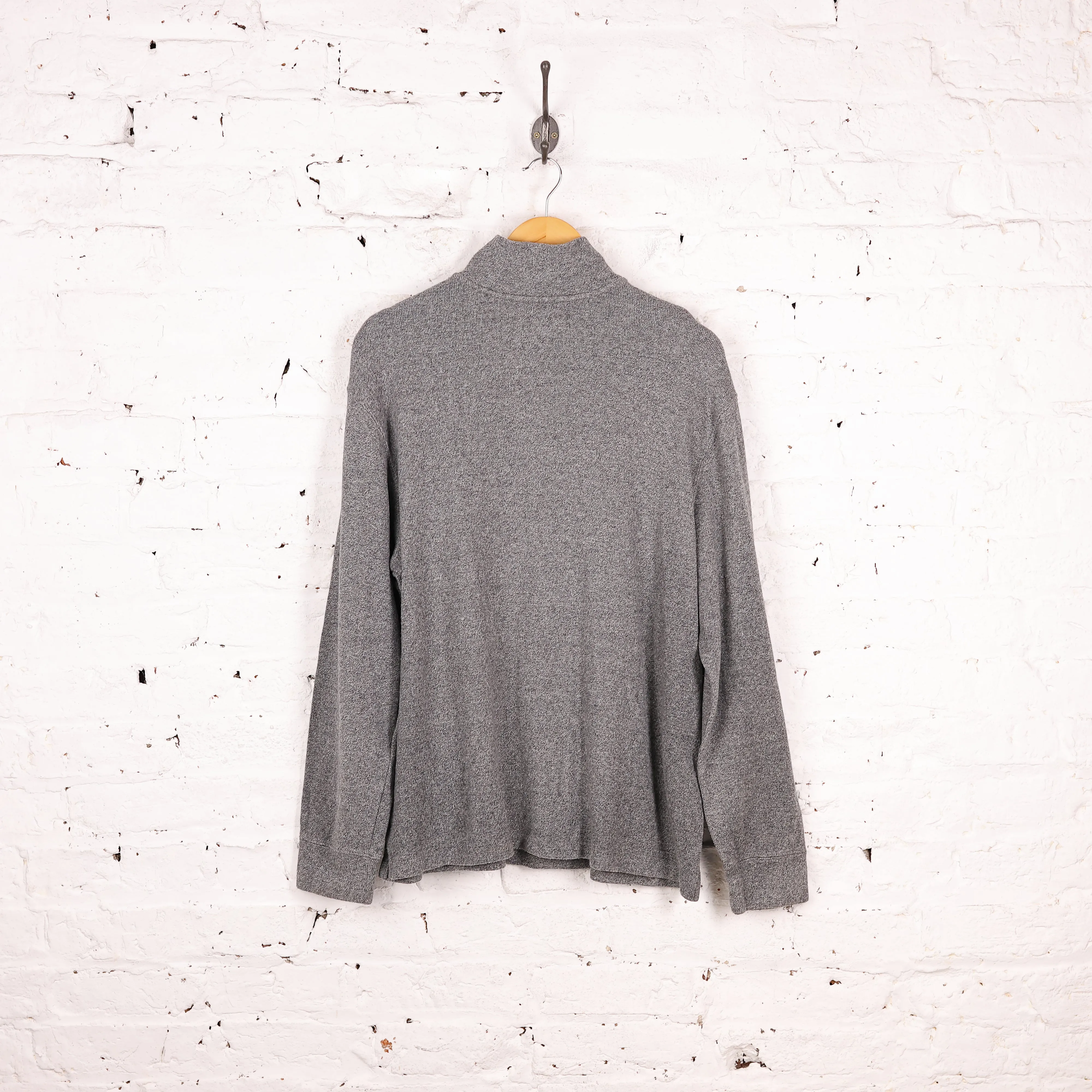 Ralph Lauren 1/4 Zip Sweatshirt - Grey - XL