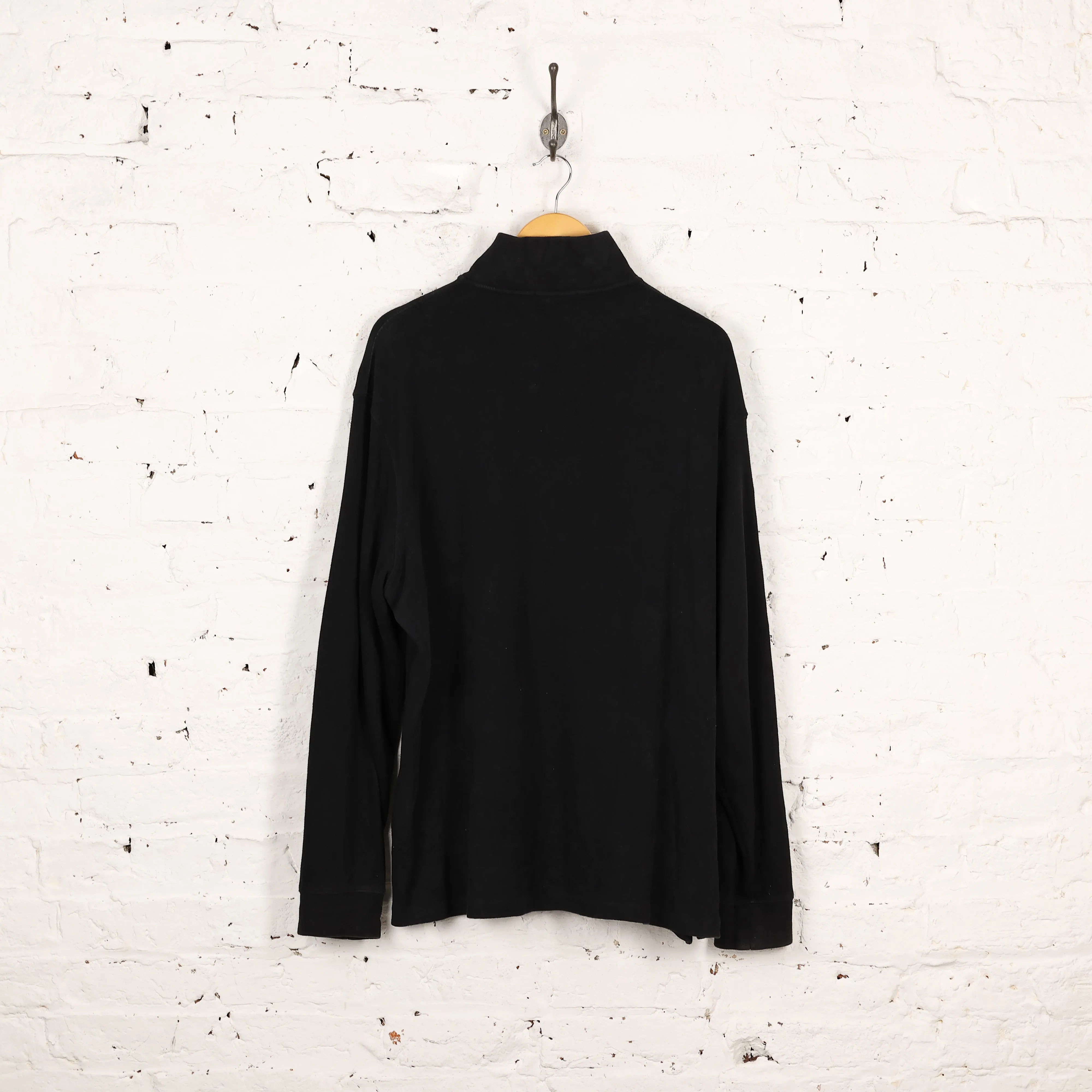Ralph Lauren Polo 1/4 Zip Sweatshirt - Black - XL