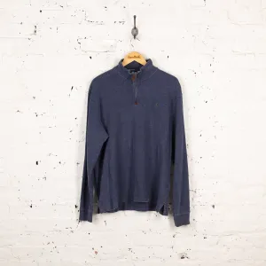Ralph Lauren Polo 1/4 Zip Sweatshirt - Blue - L