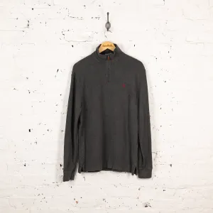 Ralph Lauren Polo 1/4 Zip Sweatshirt - Grey - M