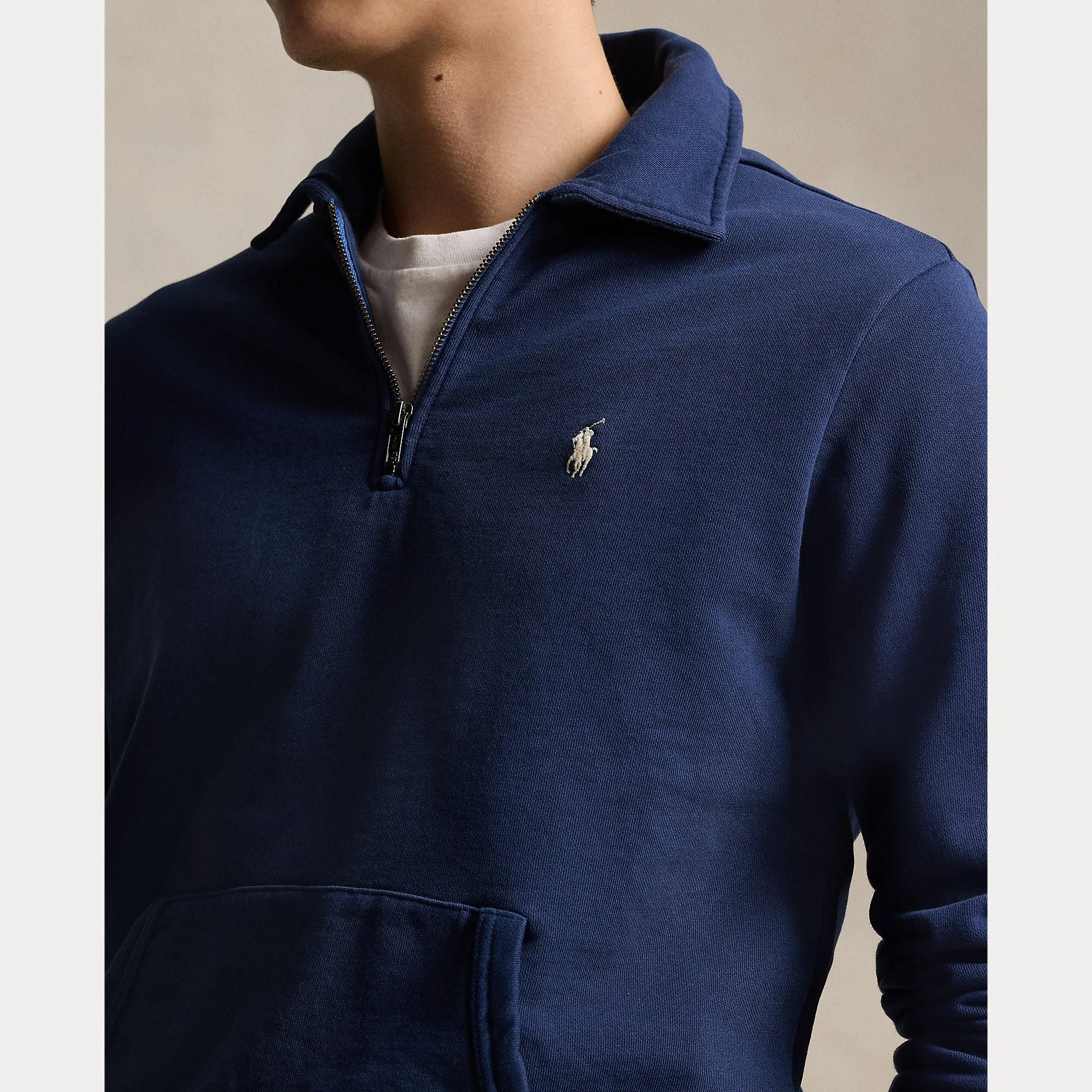 Ralph Lauren Terry halfzip Sweatshirt - Cruise navy