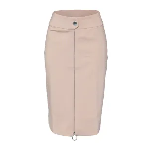 Rapheeze Dianian Fossil Front Zipline Taupe Skirt
