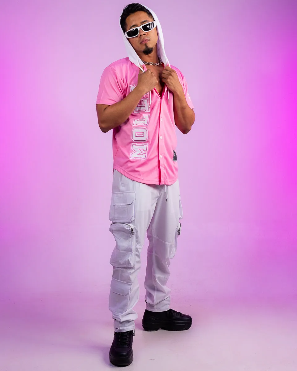 Rave Varsity Hooded Baseball Jersey
