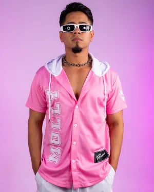 Rave Varsity Hooded Baseball Jersey