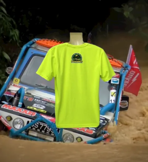 RFC 3XL HI VISIBILITY YELLOW ROUND NECK MICROFIBER T-SHIRT