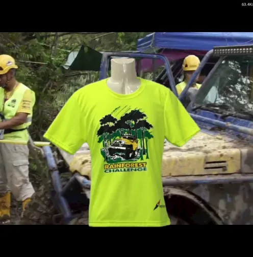 RFC-L HI VISIBILITY YELLOW ROUND NECK MICROFIBER