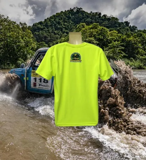RFC-L HI VISIBILITY YELLOW ROUND NECK MICROFIBER