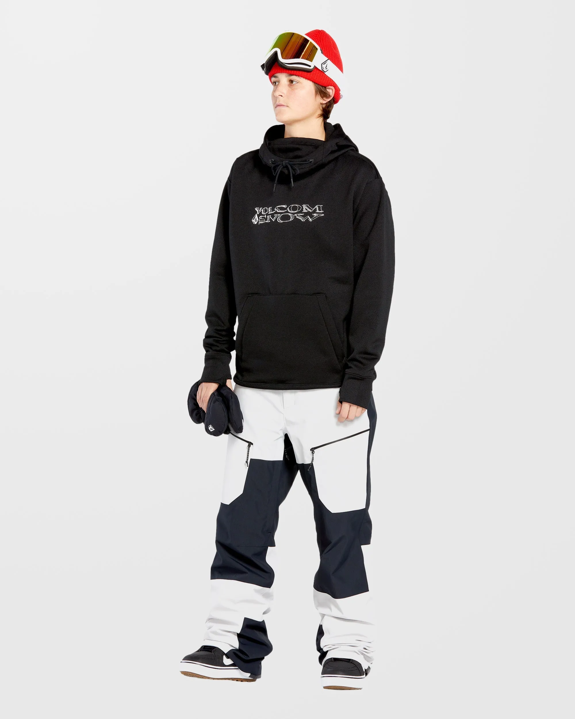 Riding Hydro Kapuzenpullover - Black