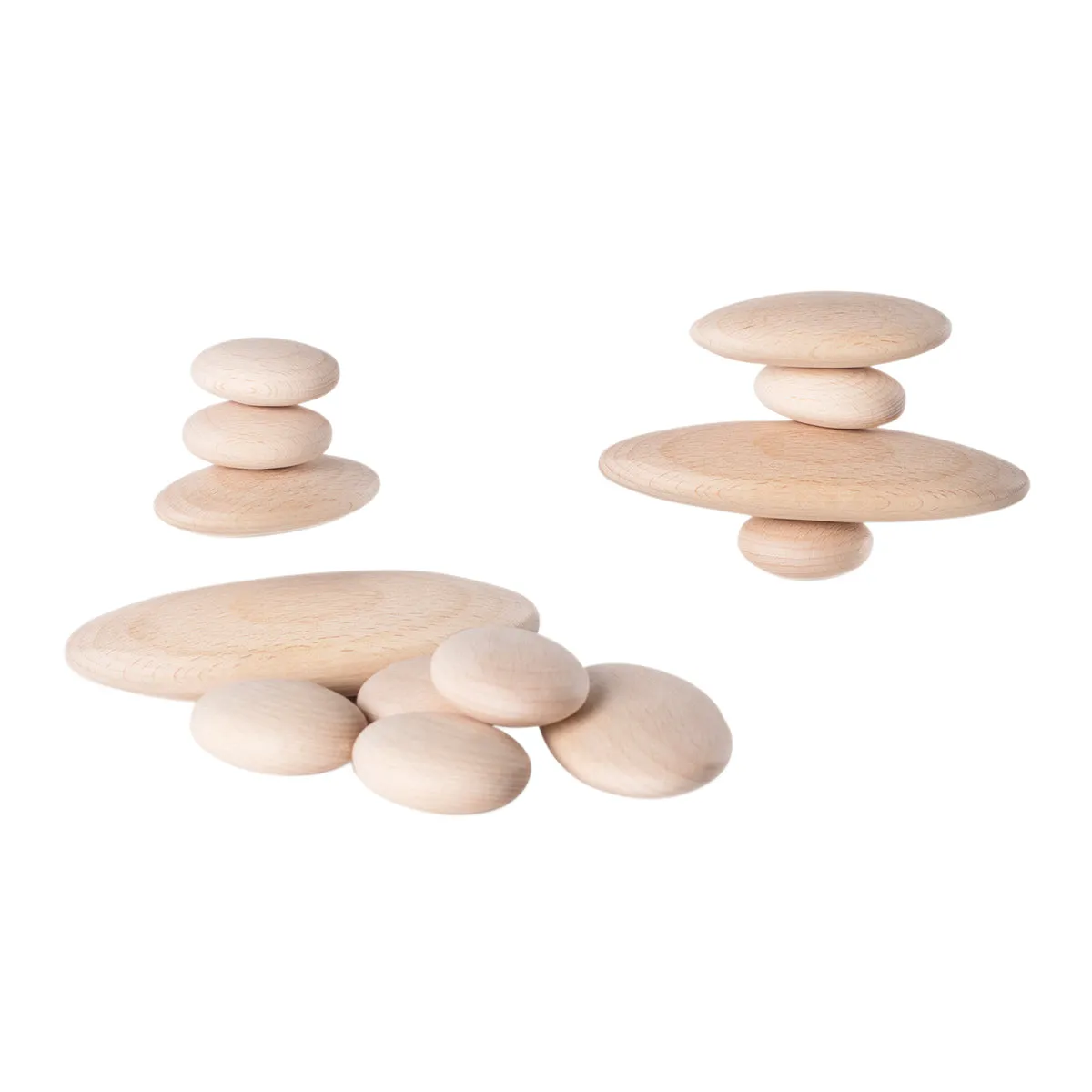 River Stones Wood Stackers
