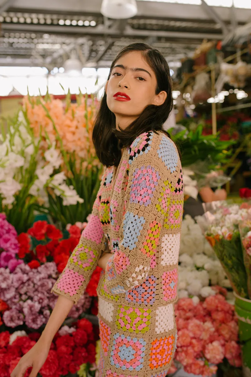 Romy Mini Skirt in Patchwork