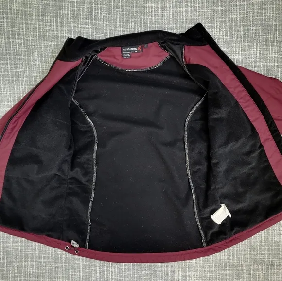 Rossignol Toura Fitted Softshell Athletic Jacket Blackberry Red Women's M