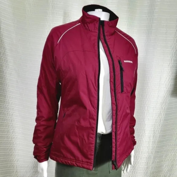 Rossignol Toura Fitted Softshell Athletic Jacket Blackberry Red Women's M