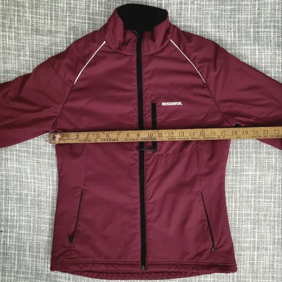 Rossignol Toura Fitted Softshell Athletic Jacket Blackberry Red Women's M