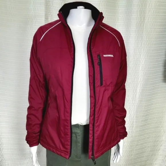Rossignol Toura Fitted Softshell Athletic Jacket Blackberry Red Women's M
