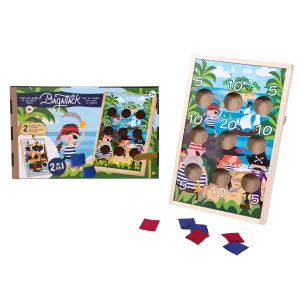 Rustik Bagattack 2-in-1 Pirate Sandbag Game