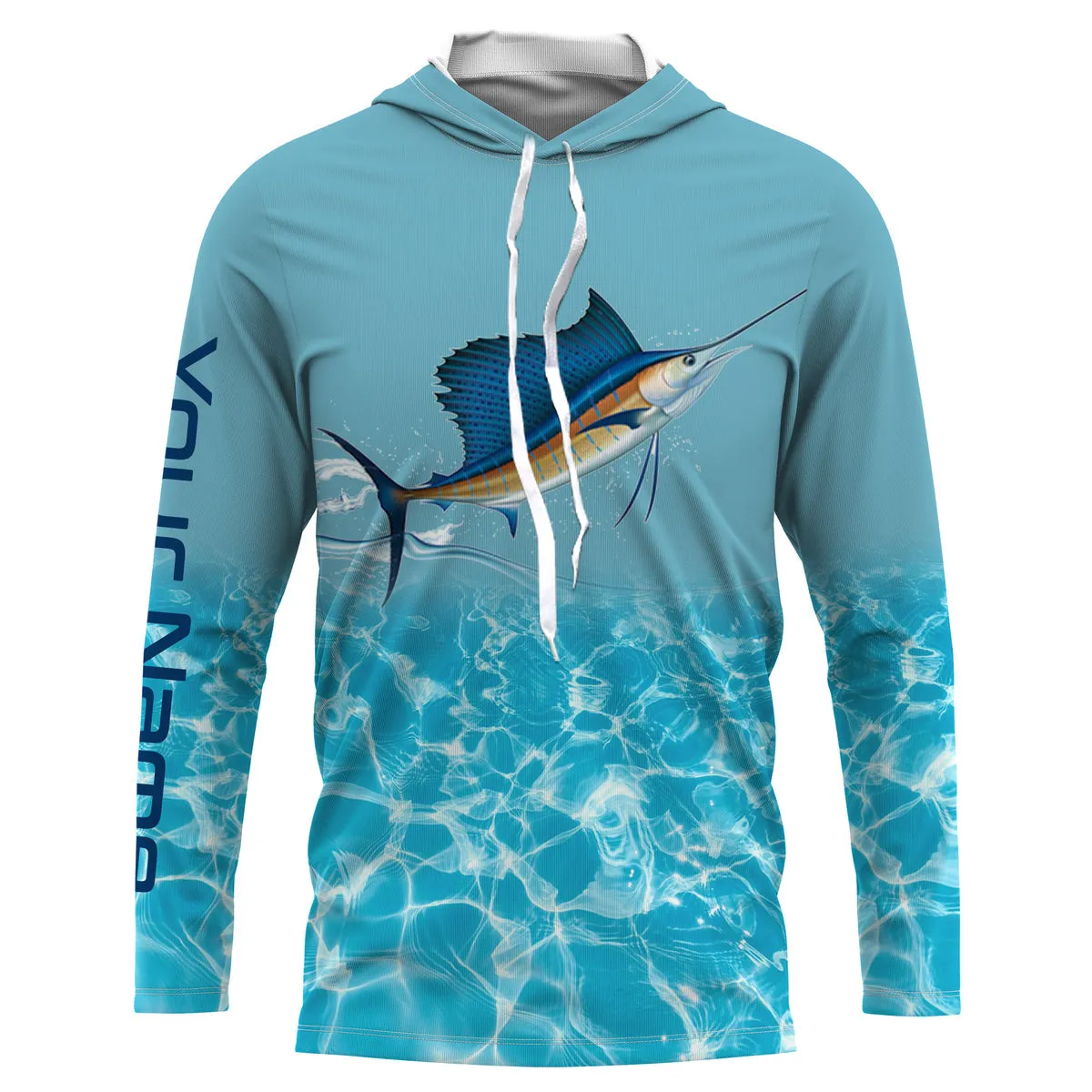Sailfish Fishing Custom Long sleeve Fishing Shirts, Sailfish Fishing jerseys TTS0004