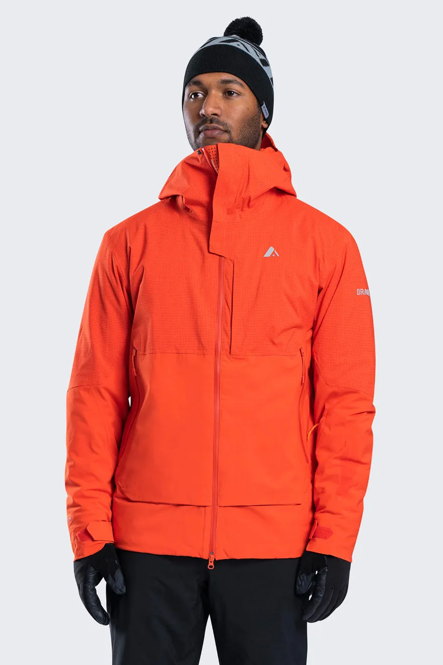 SAMPLE - Men's Miller Hybrid Insulated Jacket-Nordic red