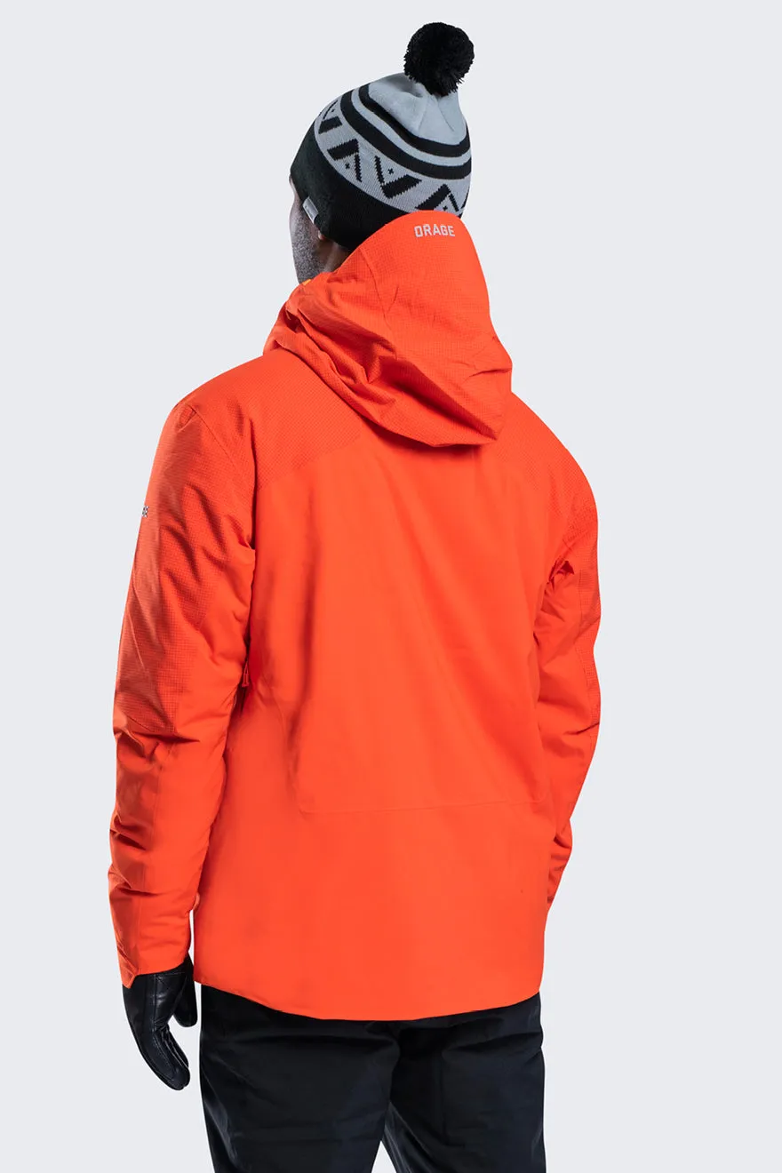 SAMPLE - Men's Miller Hybrid Insulated Jacket-Nordic red