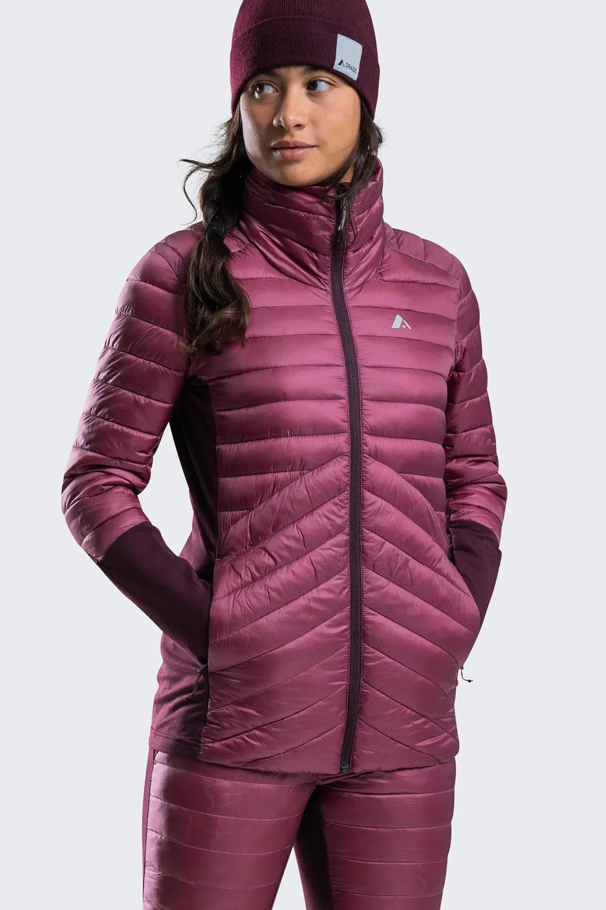 SAMPLE - Women's Phoenix Gilltek™ Hybrid Jacket-Dark pink lotus