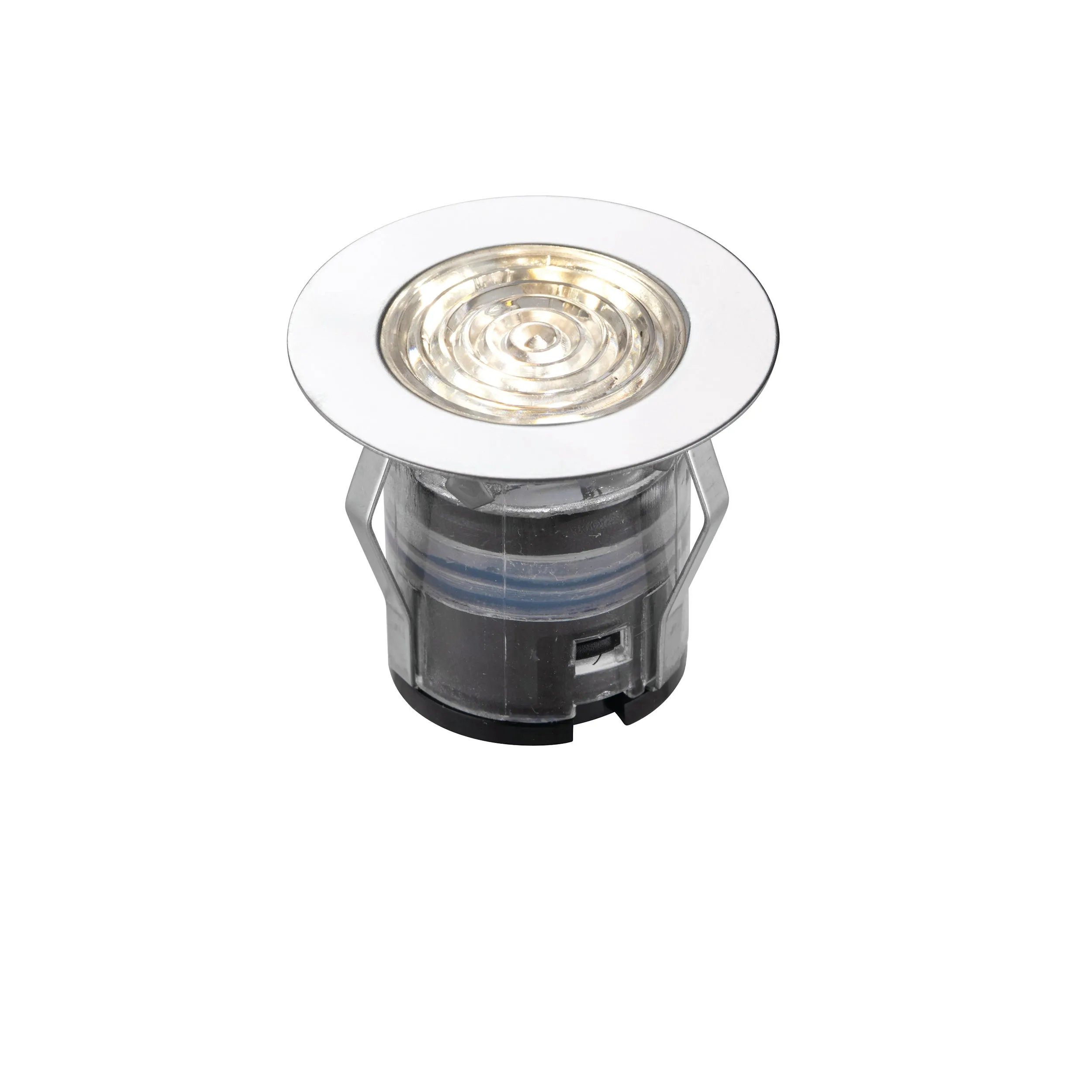 Saxby 94431 IkonPRO CCT 3000K/4000K 35mm IP67 0.75W Polished stainless steel & clear pc 0.75W LED module (SMD 4014) CCT