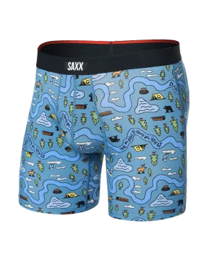 Saxx Vibe XTRA Underwear - Take The Trail-Slate