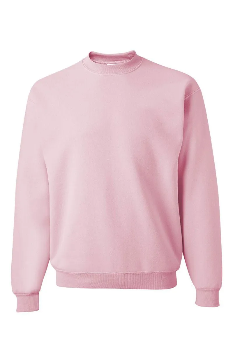 Side Bows Pink Gingham Unisex NuBlend Crew Sweatshirt