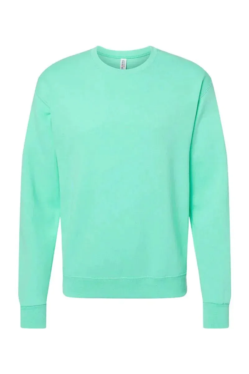 Side Bows Pink Gingham Unisex NuBlend Crew Sweatshirt
