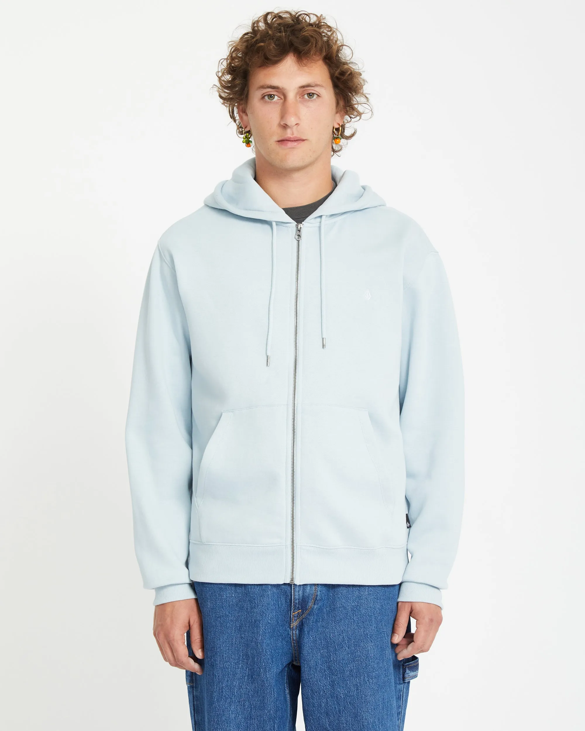 Single Stone Full Zip Hoodie - CAROLINA BLUE
