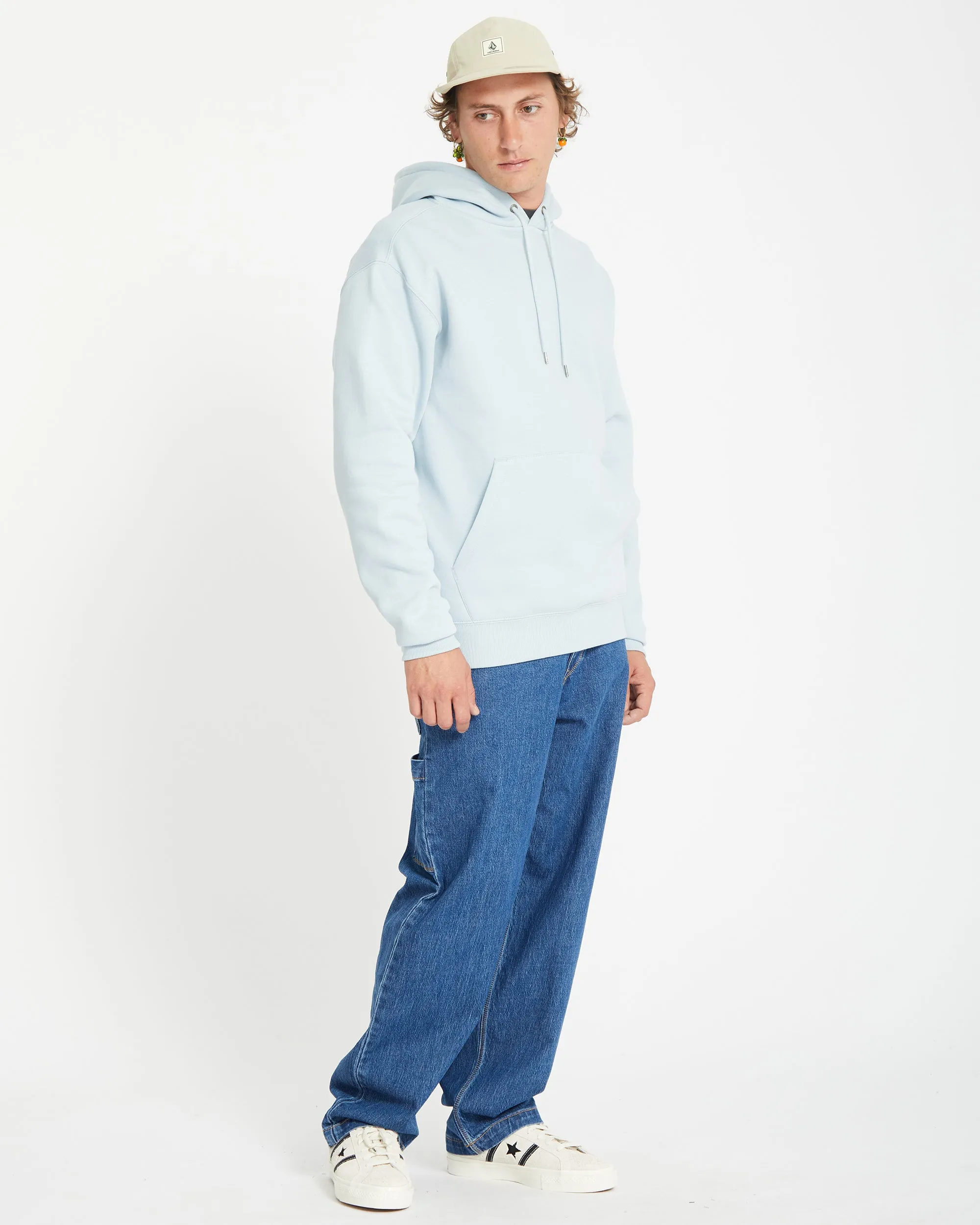 Single Stone Kapuzenpullover - CAROLINA BLUE