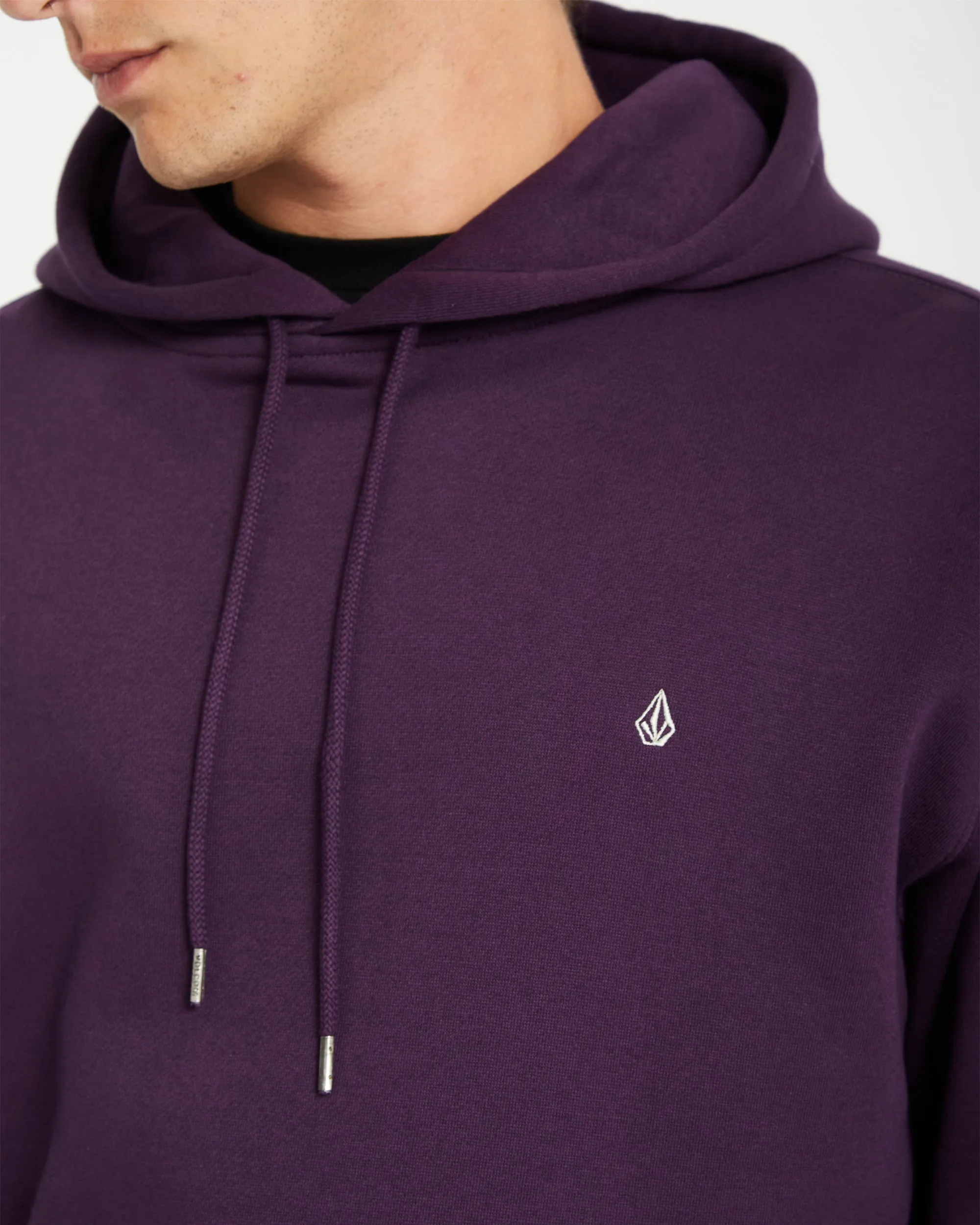 Single Stone Kapuzenpullover - GRAPE ROYALE