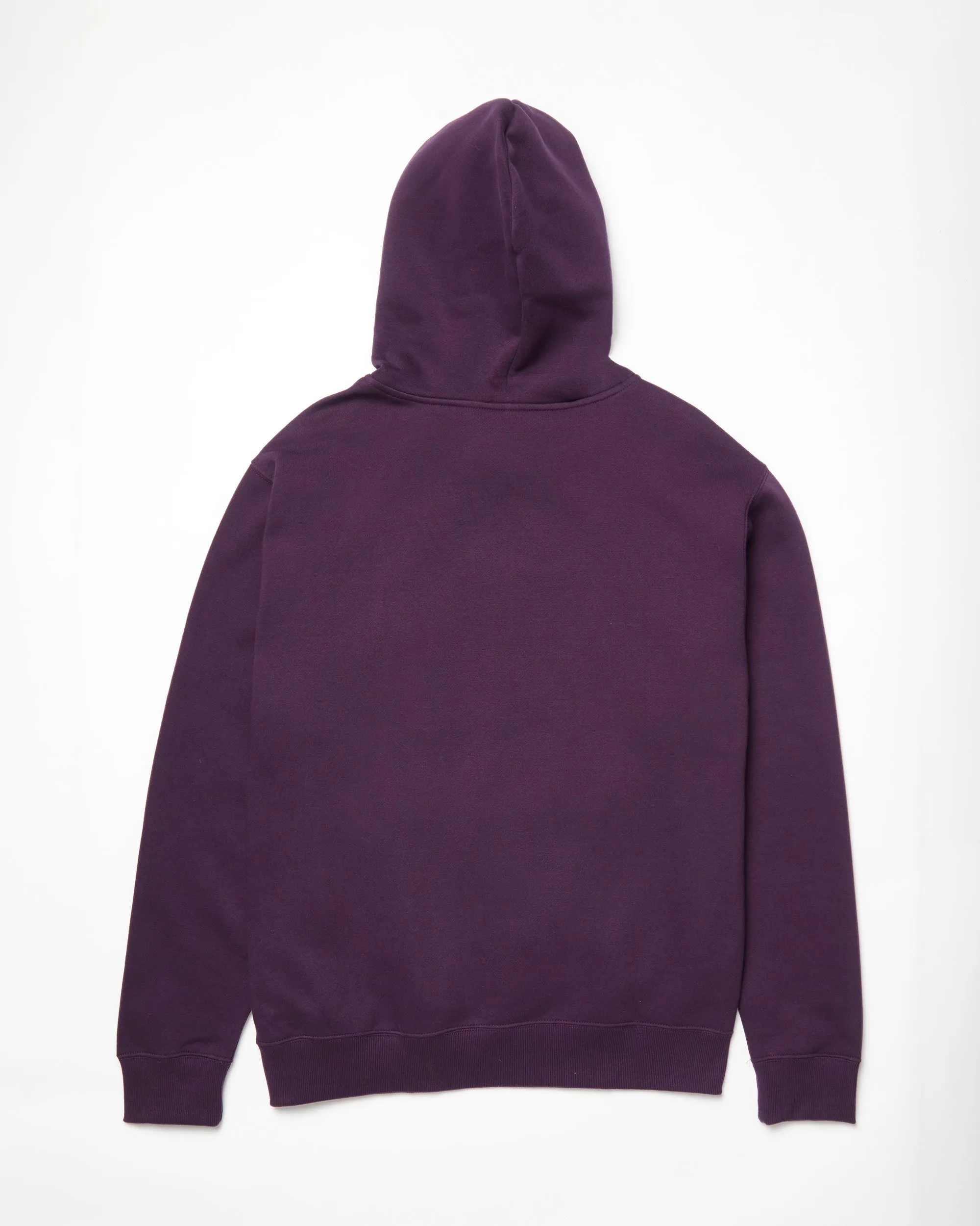 Single Stone Kapuzenpullover - GRAPE ROYALE