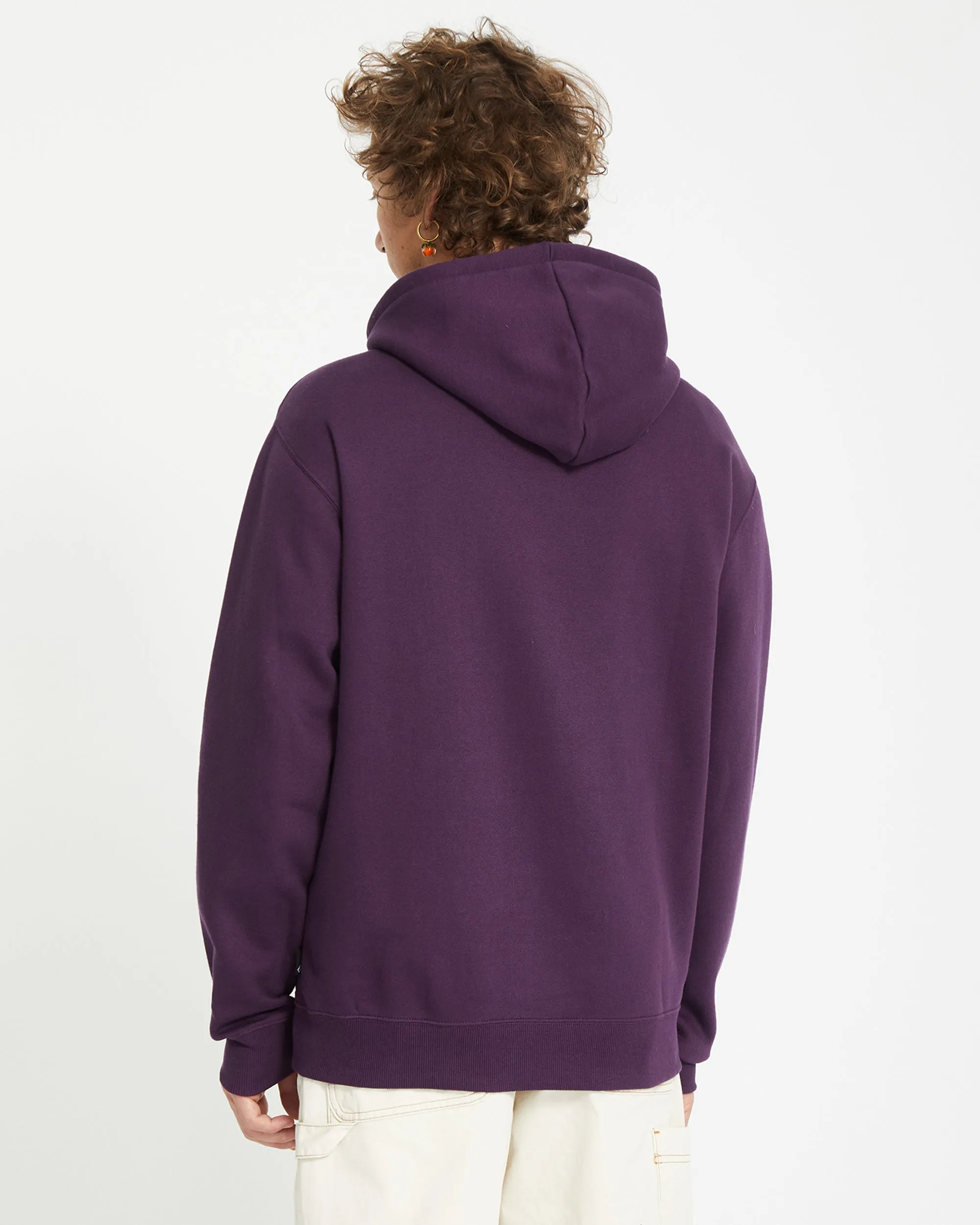 Single Stone Kapuzenpullover - GRAPE ROYALE