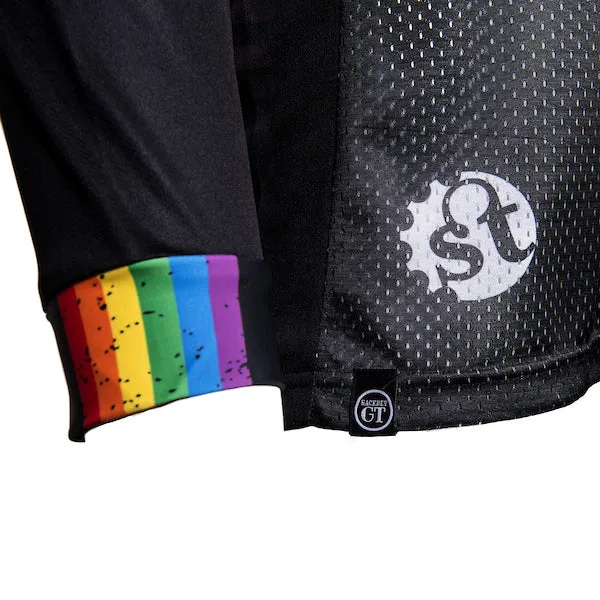 Single Track Collab re-cycle long sleeve MTB jersey.