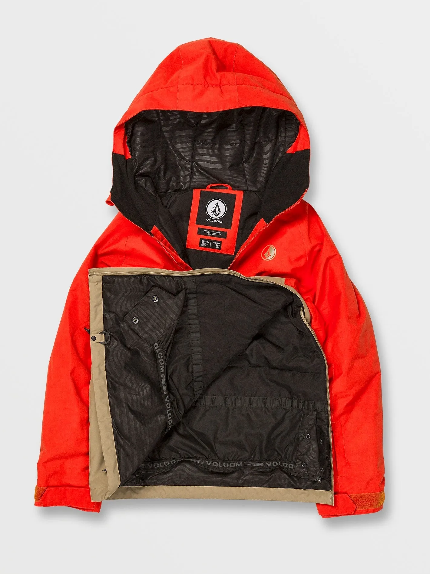Sluff Insulated Jacke - ORANGE SHOCK - (KINDER)