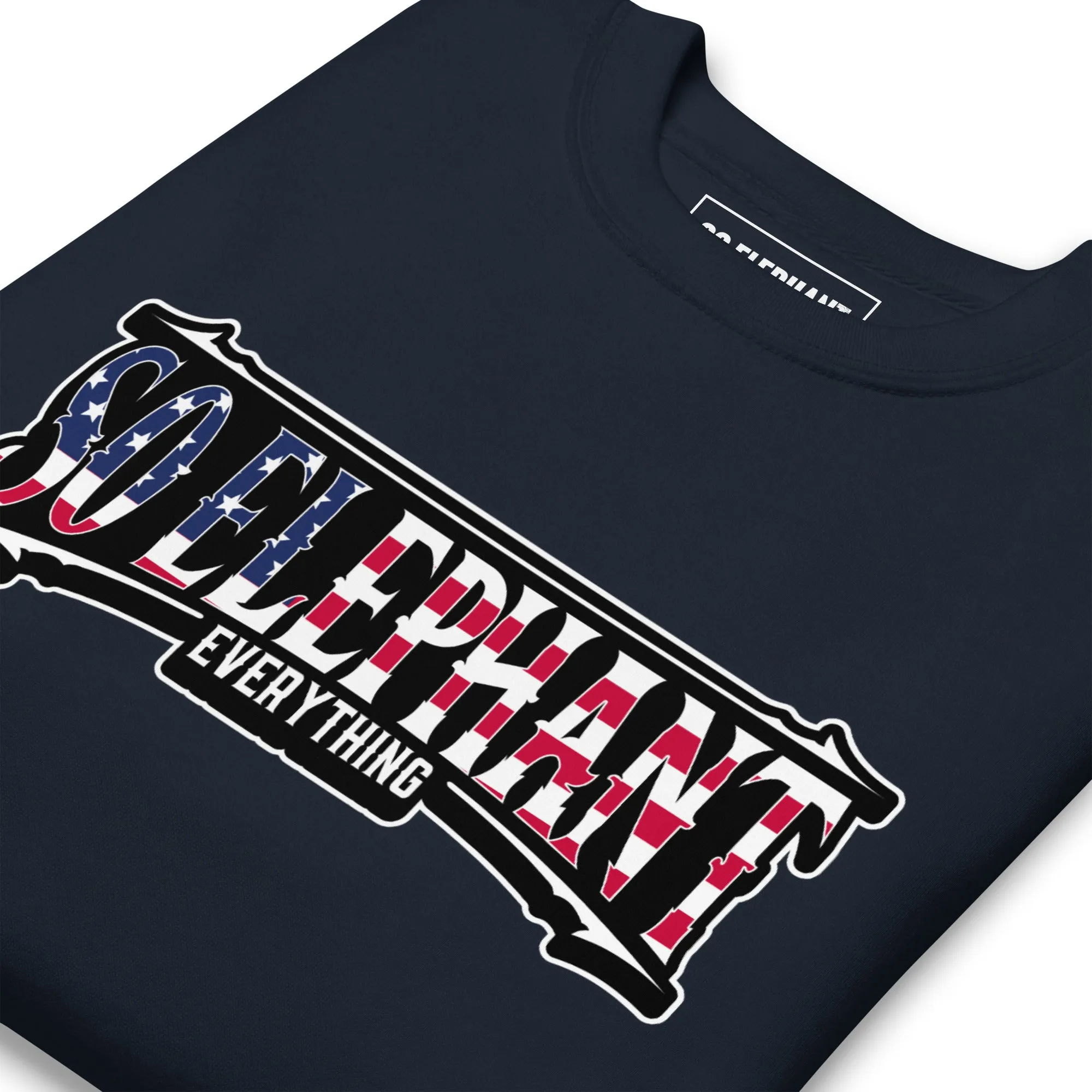 SO ELEPHANT MEN'S "OLD GLORY"  Premium Sweatshirt