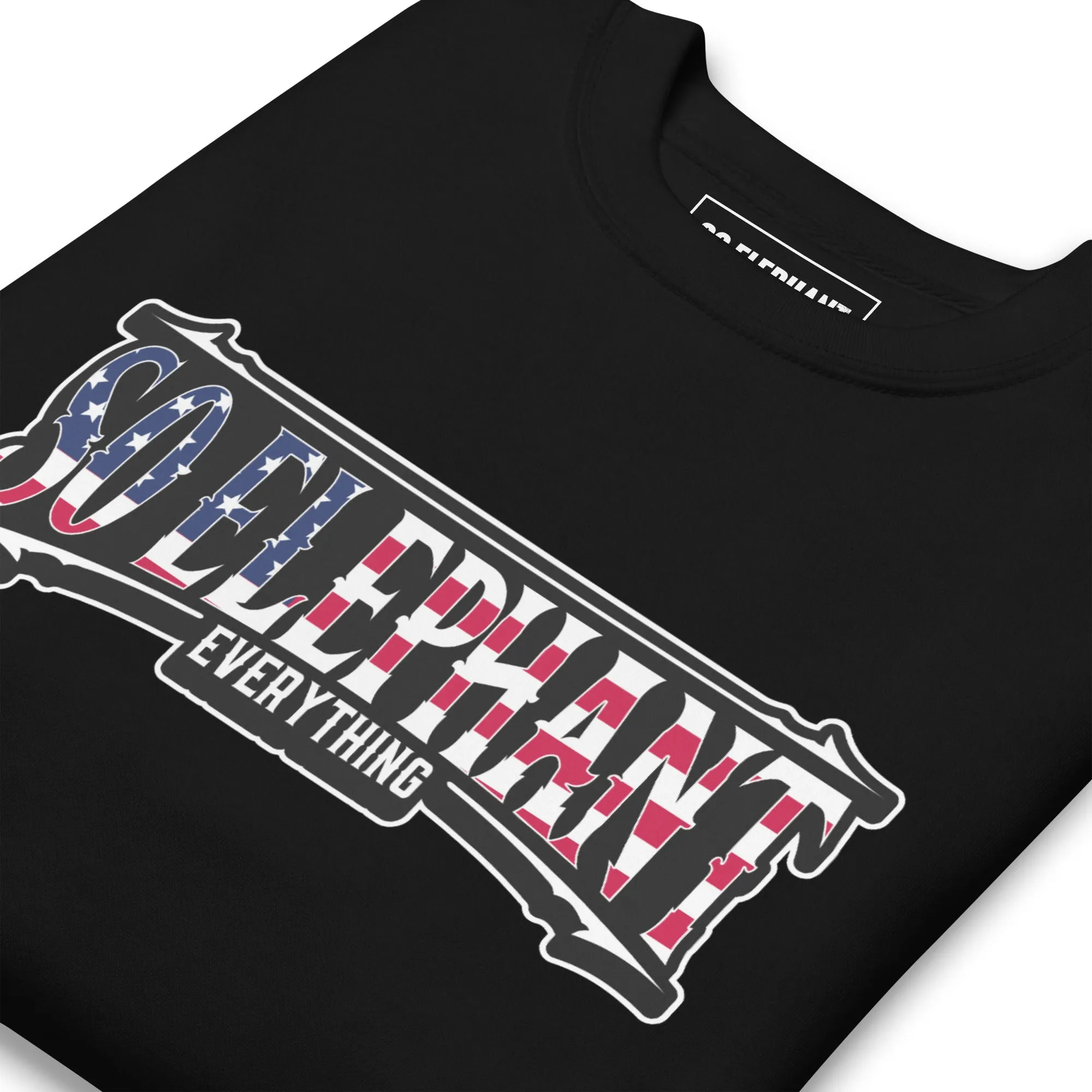 SO ELEPHANT MEN'S "OLD GLORY"  Premium Sweatshirt