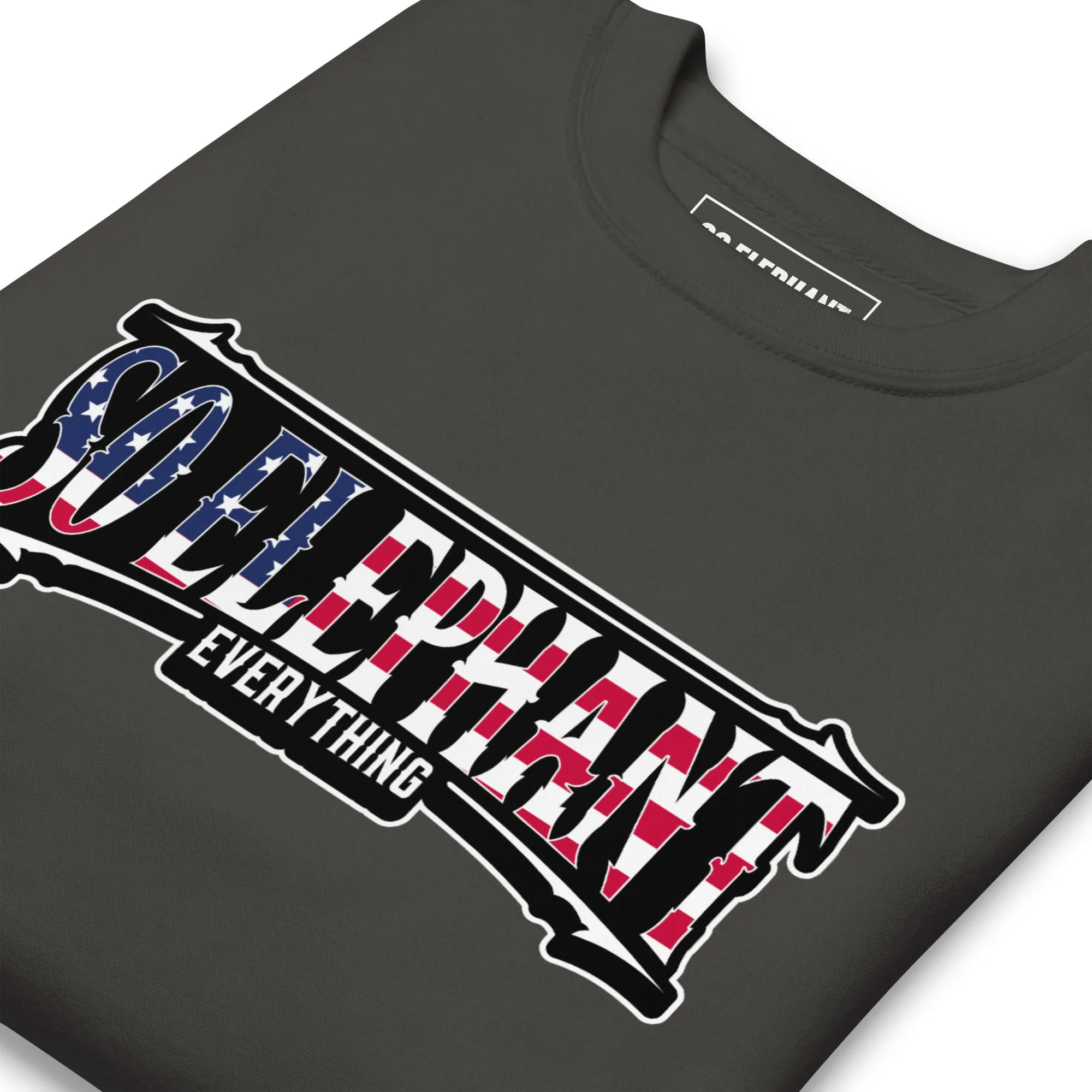 SO ELEPHANT MEN'S "OLD GLORY"  Premium Sweatshirt