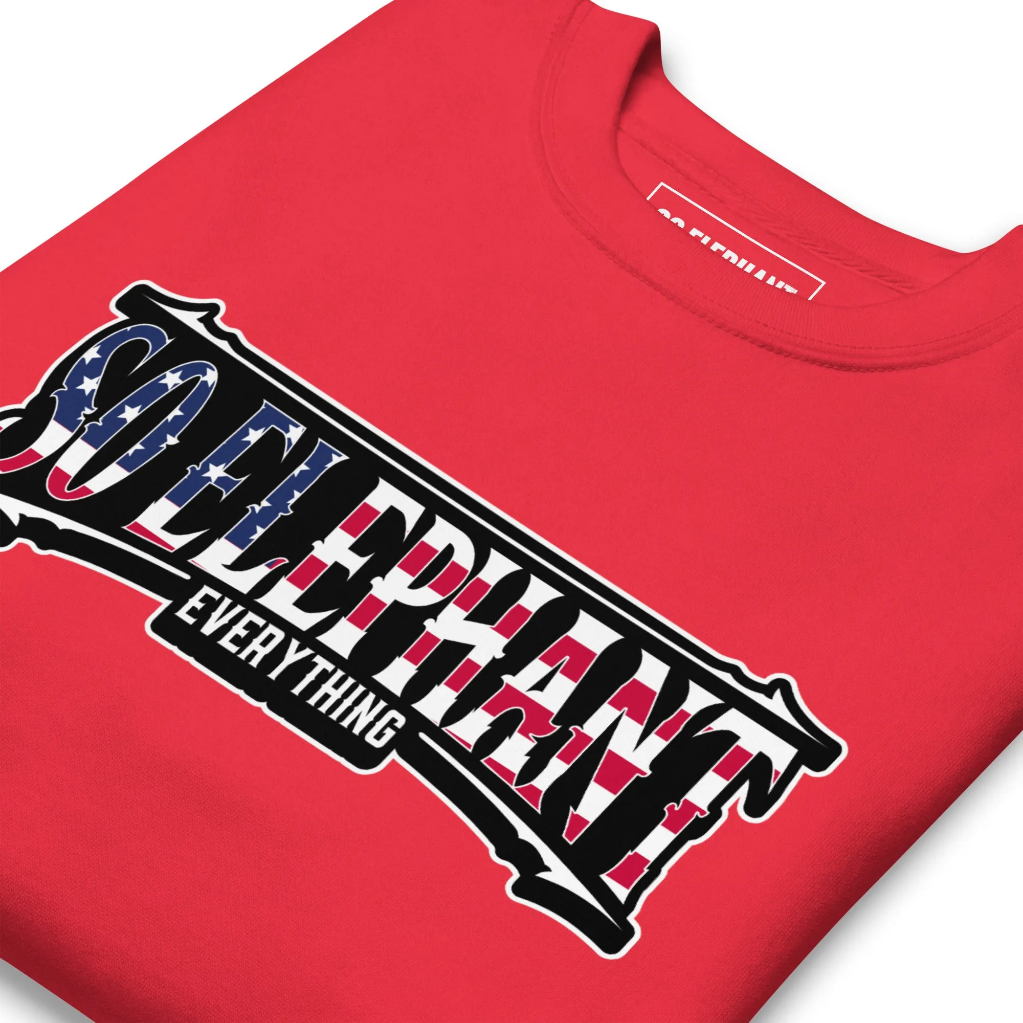 SO ELEPHANT MEN'S "OLD GLORY"  Premium Sweatshirt
