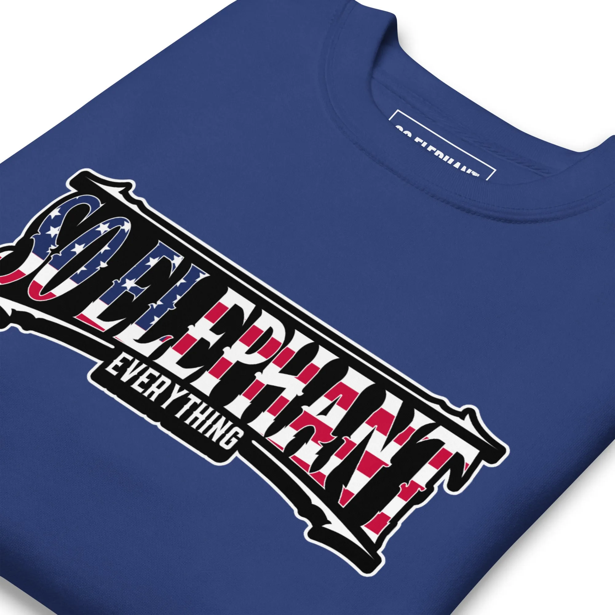 SO ELEPHANT MEN'S "OLD GLORY"  Premium Sweatshirt