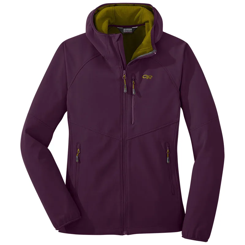 Softshell Outdoor Research Ferrosi Grid à capuchon Femmes